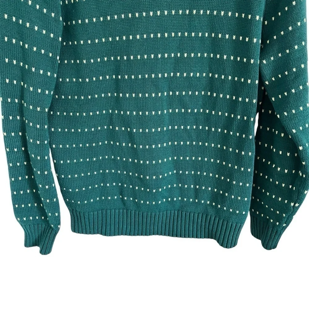 J. CREW Heritage Cotton Crewneck Sweater in‎ Bird's-Eye Stitch BN491 SP23